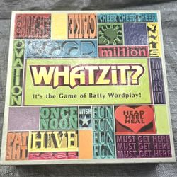 Whatzit The Classic Word Puzzle Game