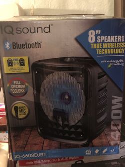 IQ Bluetooth Speaker w/ Microphone