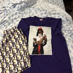 Dior Shorts X Supreme 