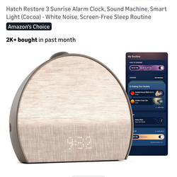 Brand new Hatch Alarm Clock