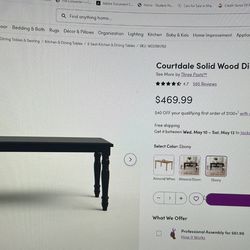 Dining Table