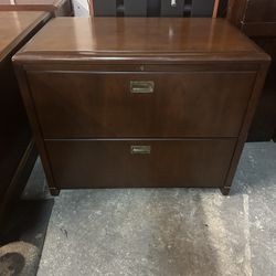 OFFICE/HOME FILE CABINET 1 DRAWERS LATERAL FILE WOODEN 