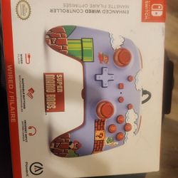 PowerA Enhanced Wired Controller for Nintendo Switch - Super Mario Bros