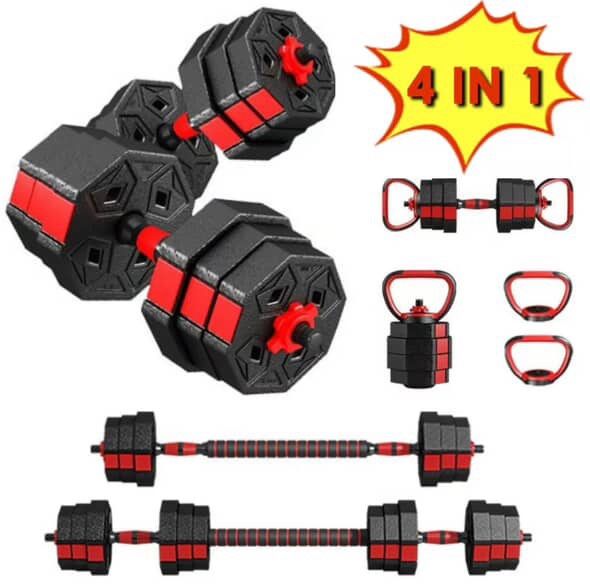 Adjustable Weight Dumbbells Set