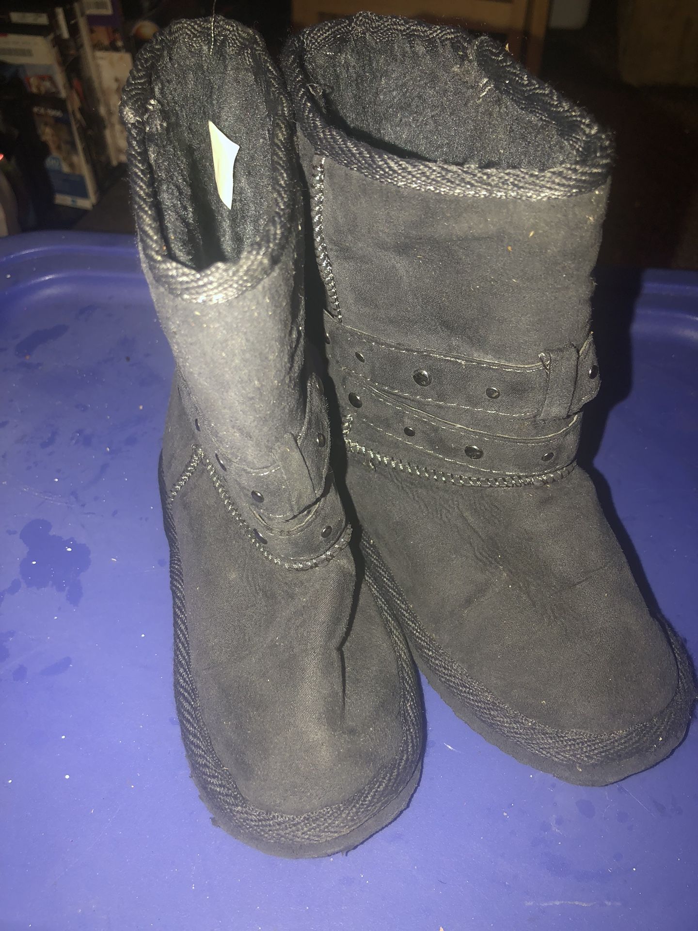 Girls Winter Boots  Gray Size 9C