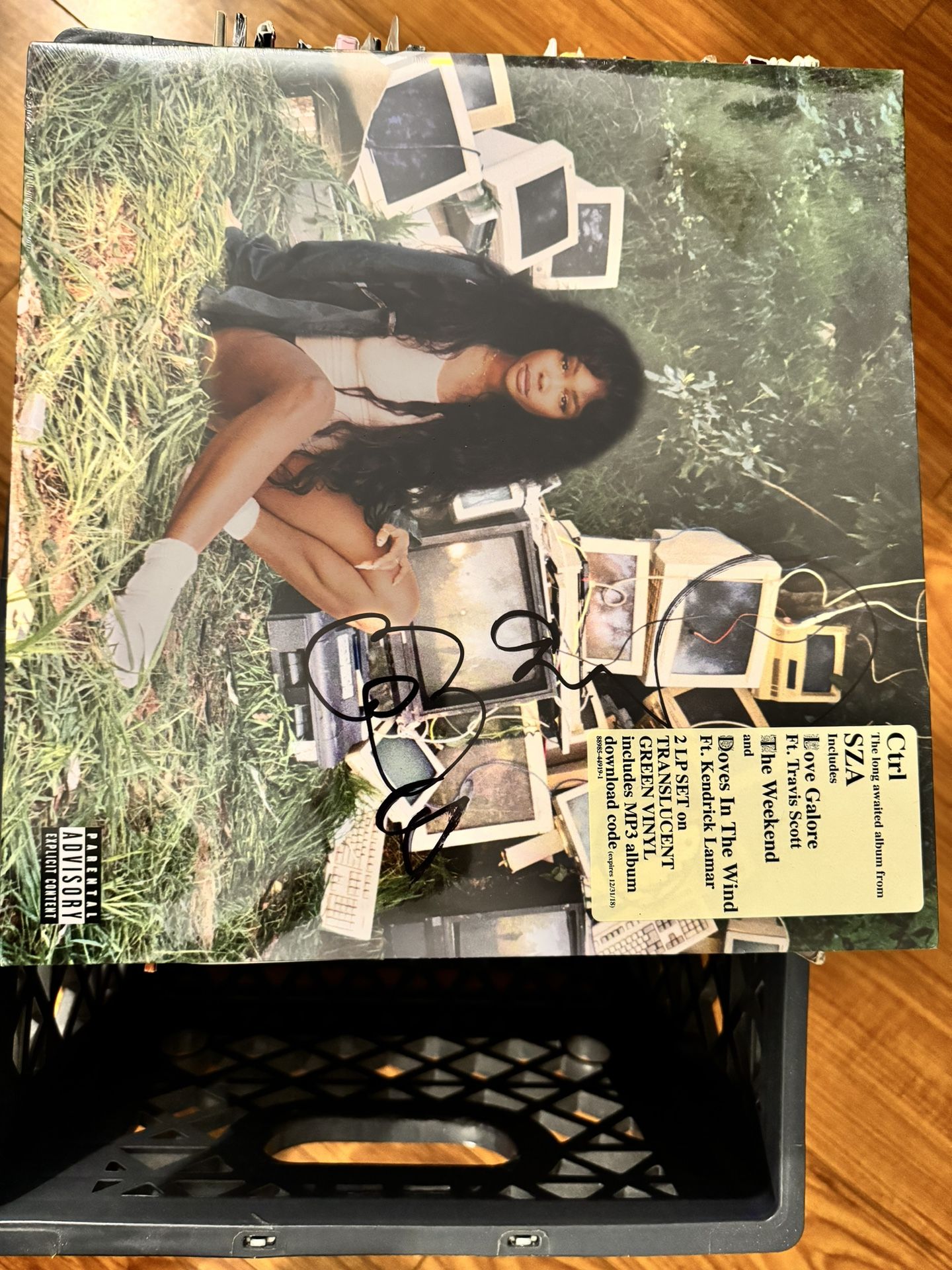 Signed SZA Ctrl Vinyl
