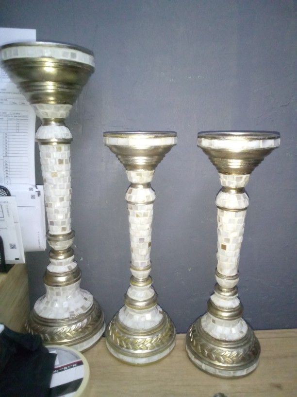 3pc Candle Holders
