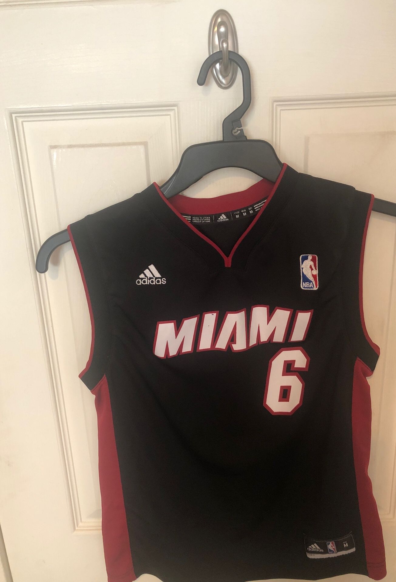 Vintage Lebron James Kids Miami Heat Jersey