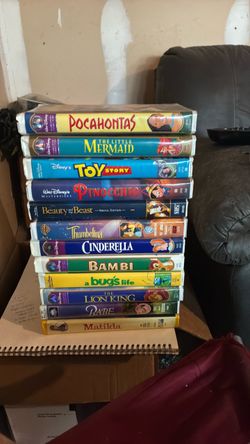 Disney VHS tapes