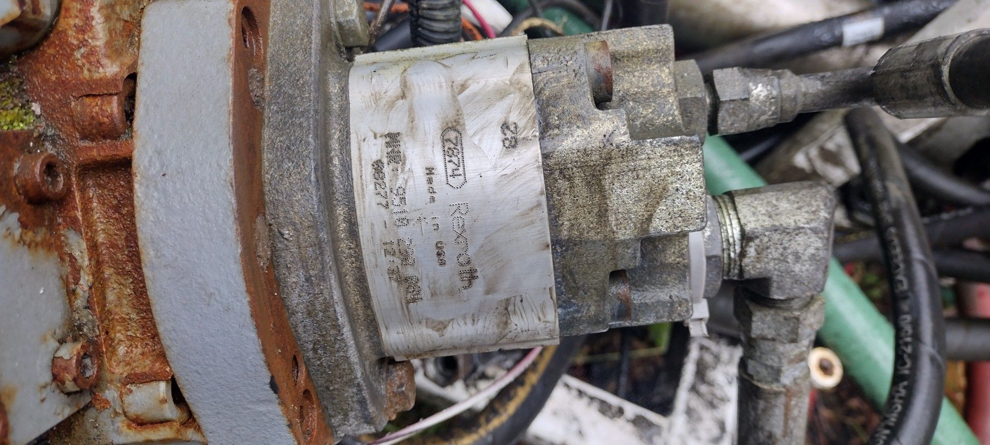 rexroth hydraulic motor - used