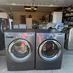 LG washer and gas dryer 