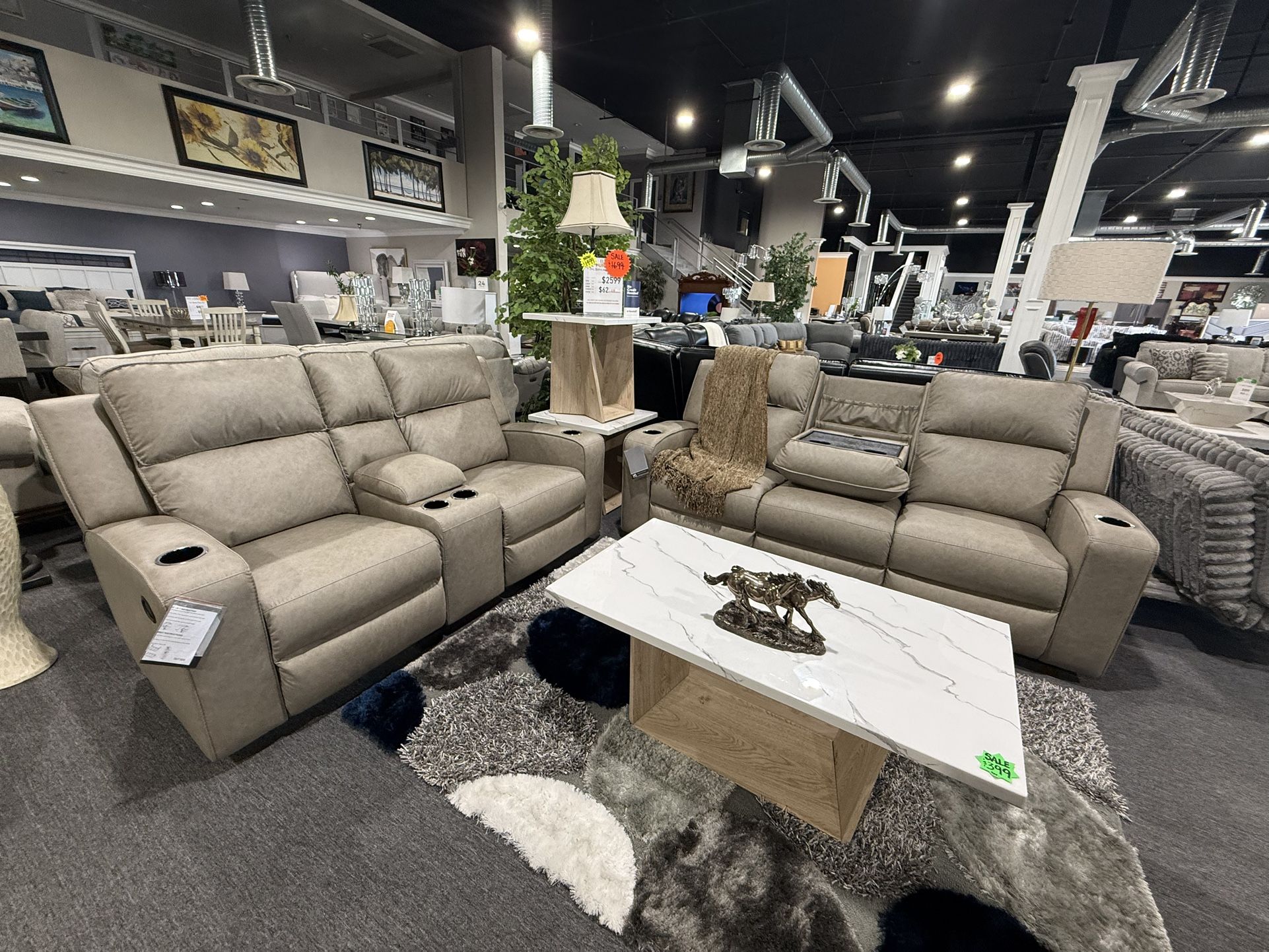 2 Pc Sofa And Loveseat