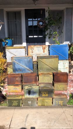 Ammo boxes