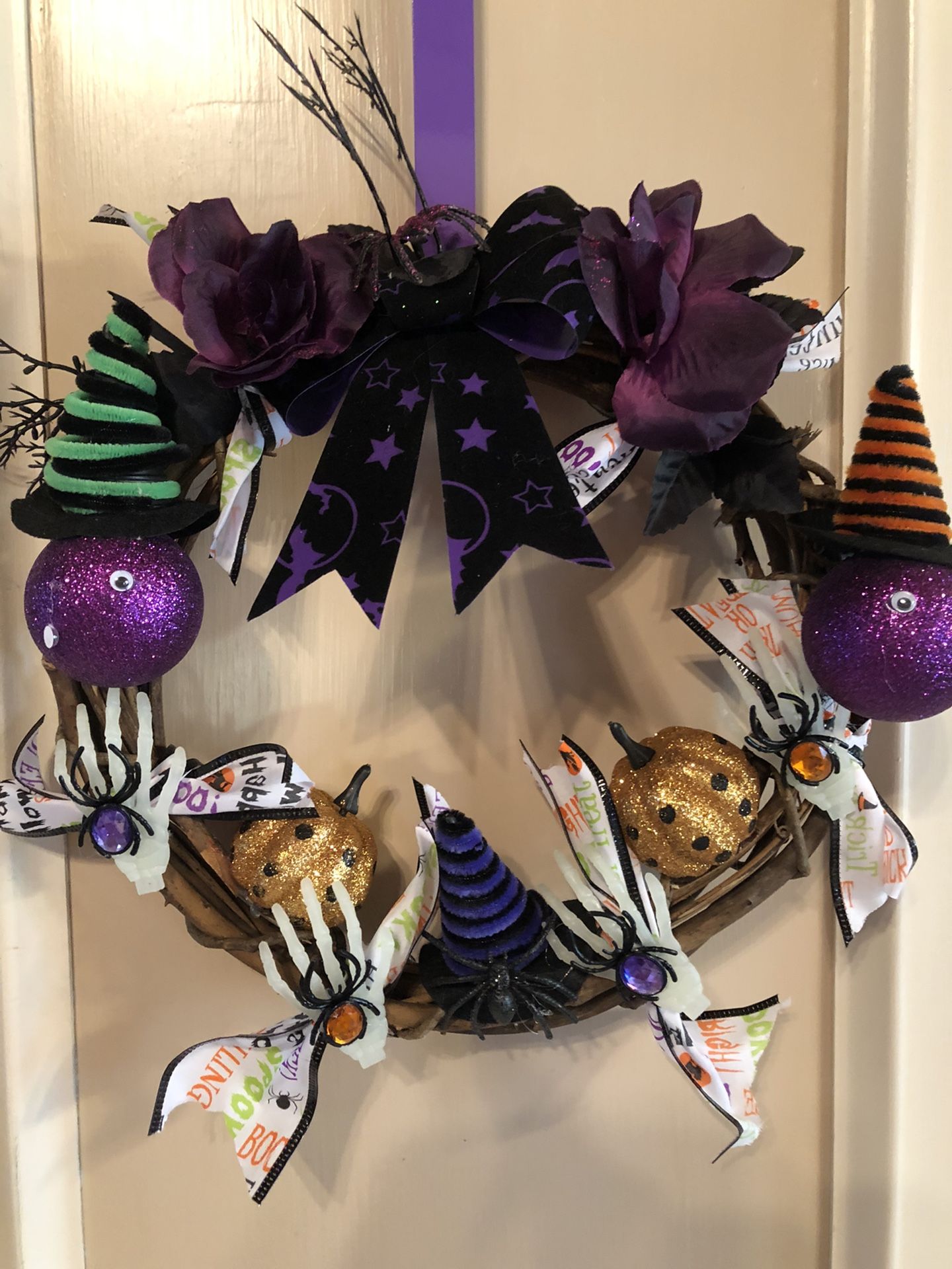 Spooky Halloween Wreath