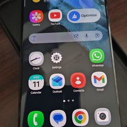 Samsung Galaxy S21 Plus Unlocked 256GB, Black, Excellent Condition