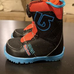 Burton Kids Toddler Mini Grom Snowboard Boots Size 11C