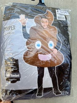Pooper Emoji Halloween Costume Child Standard