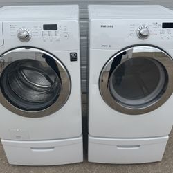 Samsung XXL Super Capacity Steam Washer/Electric Steam Dryer (can deliver) 