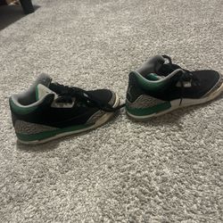 Pine green 3s Air Jordan SIZE 6