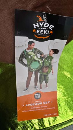 Couples Avacado Costume Set One Size Fits Most