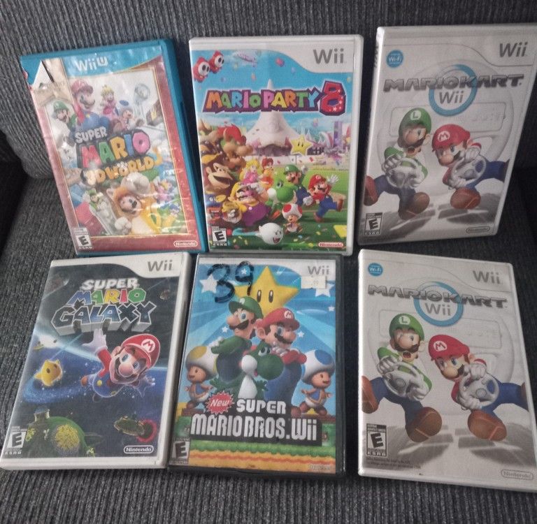 Lot Of Nintendo Wii Games