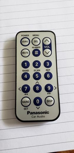 Panasonic Car Audio Remote