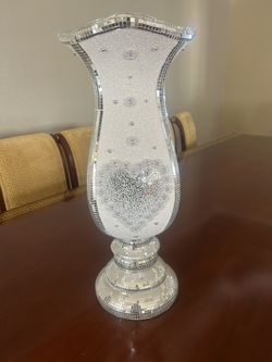 Decorations Vaces White Crystal Bridal 