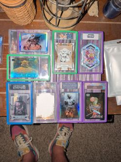 Star Wars Trading Card Lot – 8 Cards