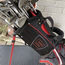 Golf  Bag And Clubs