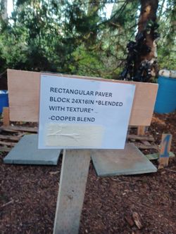 Rectangular Paver Block 16inx24in Blended 