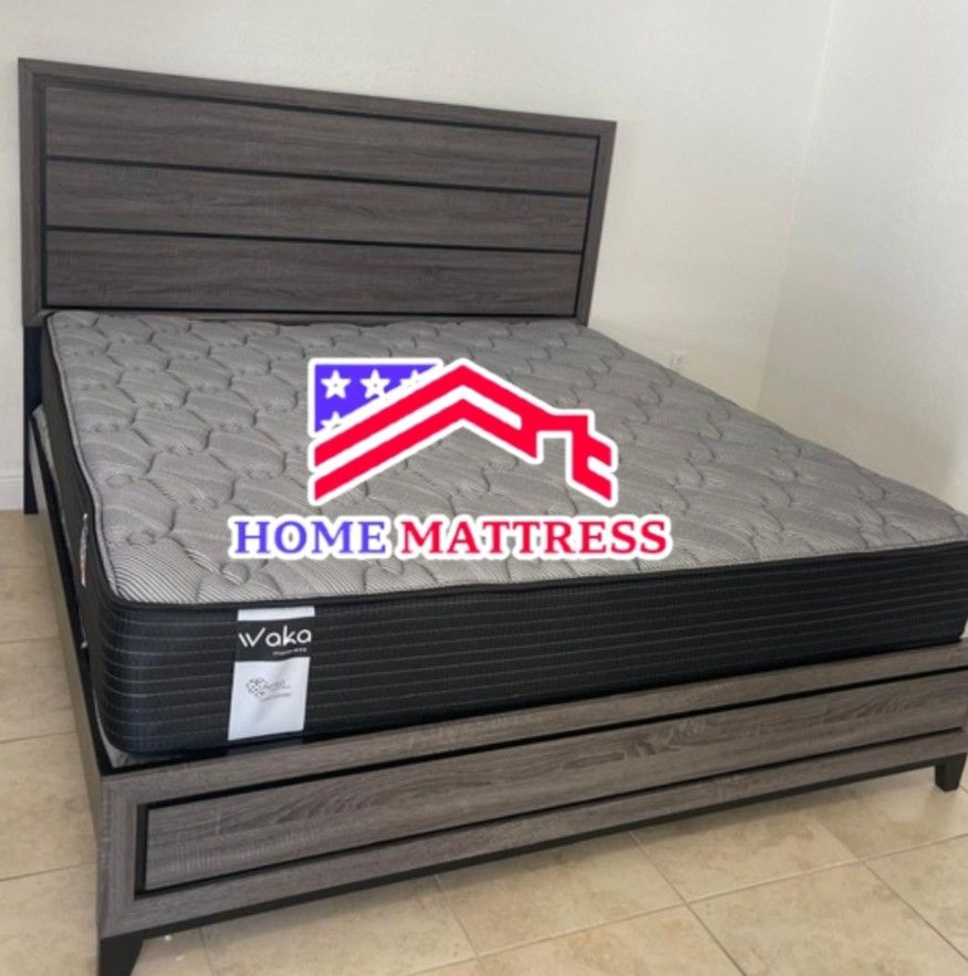 Bed Frame Camas 💙 Colchones Mattress Adicional