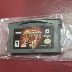 NINTENDO GBA STARWARS JEDI  POWER BATTLES 