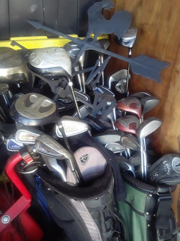 Golf Clubs And Bags