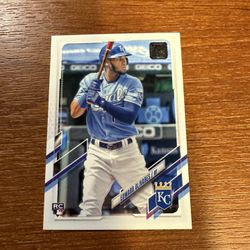 edward olivares Rookie Baseball Trading Card Un Graded Tops 2021