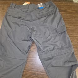 36×34 Columbia Zip Off Pants/Shorts