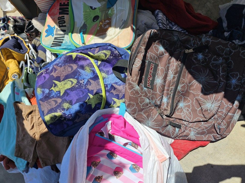 3 Dollar Backpacks.