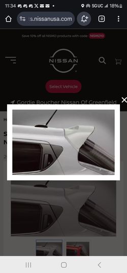 Nissan Juke Rear Spoiler Brand NEW ..... Please Read Description Below