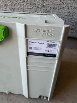 Festool OF 1400 EQ-Plus Systainer T-Loc Case