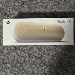 Beats Pill Champagne Gold New & Sealed