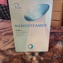 NANOSTEAMER 3-IN-1 Ionic FACIAL STEAMER towel Warmer Humidifier 