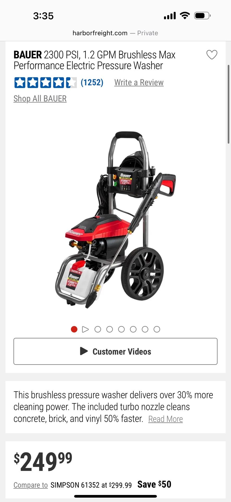 Pressure Washer 