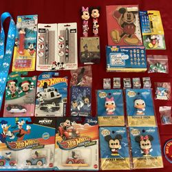 Lot Of New Disney  Mickey Mouse Mixed Items (Valencia) $140