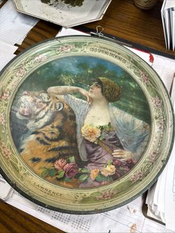 Vintage beer tray