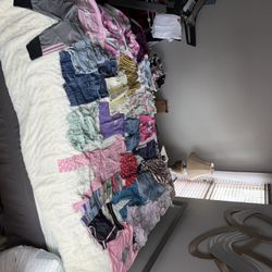 Girls size 5T/5 summer/spring clothes 29 pieces. Some have light stains/piling or faded but no holes. The fur on robe is matted 