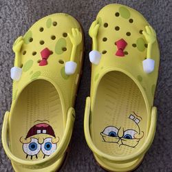 spongebob crocs 