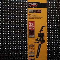 DEWALT 60V MAX FlexVolt 16" Brushless Chainsaw Kit DCCS670T1 | Battery & Charger