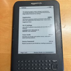 Kindle -early generation