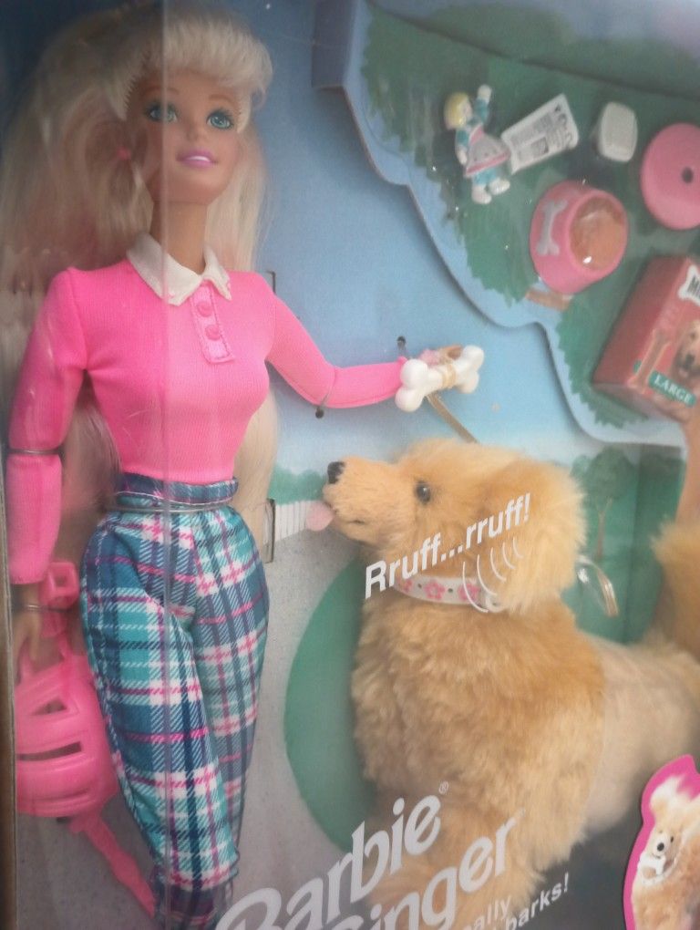 Barbie and Ginger. 1997. Pet dog of Barbie. for Sale in Sebring