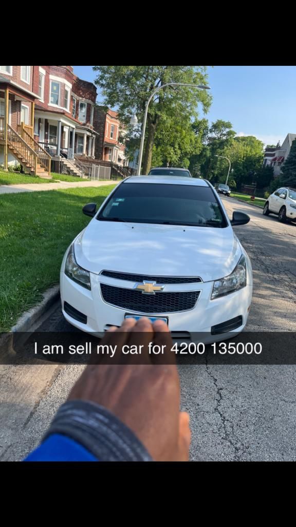 2012 Chevy Cruze With 135000 Miles.