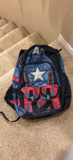 Captain America Bag For Kids